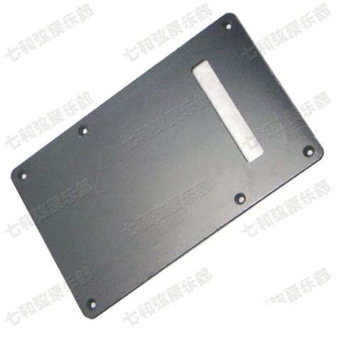 Black Guitar Cavity Cover Spring Cover Back Plate Wiring Cover for ...