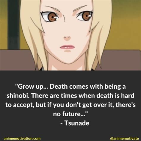 The Greatest Collection Of Tsunade Quotes From Naruto