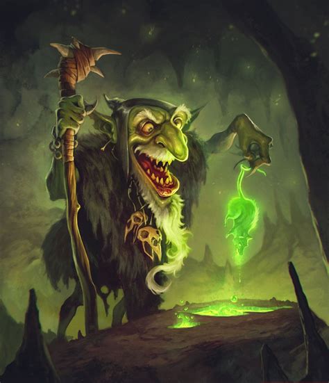 Shaman Goblin by BorjaPindado on DeviantArt | Arte fantasy, Design del personaggio, Personaggi