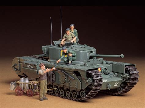 British tank (Carro de combate británico) CHURCHILL MK. VII - Hobbies ...