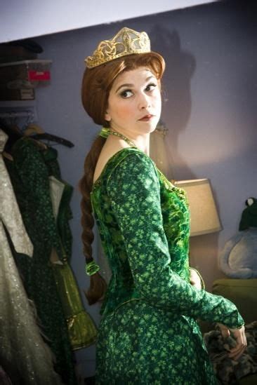 Sutton Foster's Transformation into Shrek's Princess Fiona | Princess fiona, Broadway costumes ...