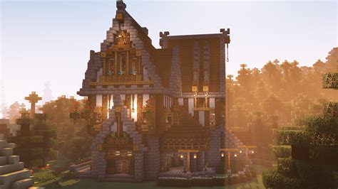 Mega Survival House (Rebuild, Litematica) Minecraft Map