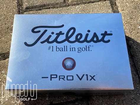 Titleist Pro V1x Left Dash Golf Ball Review - Plugged In Golf