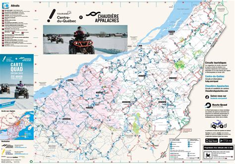 Carte Quad 2022 - Chaudière-Appalaches et Centre-du-Québec by Tourisme Chaudière-Appalaches - Issuu