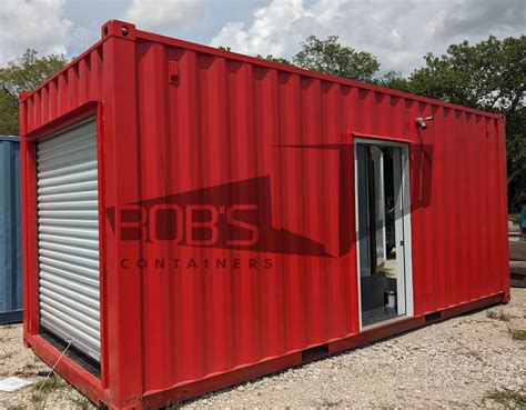 20 ft Shipping Container Office | Model E - Bob's Containers