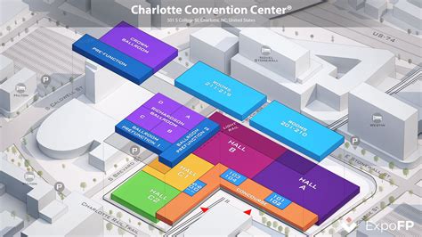 Charlotte Convention Center floor plan