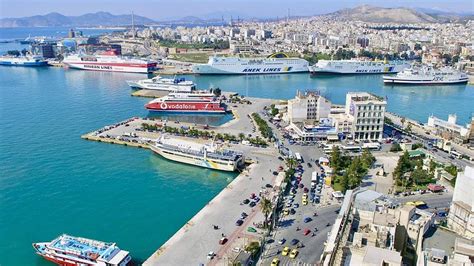 A Look At The Port of Piraeus, Athens, Greece - YouTube