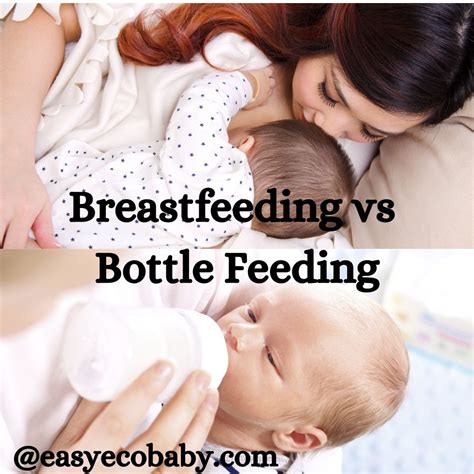 Breastfeeding vs Bottle Feeding - Easy Eco Baby