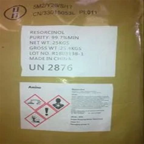 Crystals Powder Resorcinol Formaldehyde Resin, Packaging Type: Bag, Packaging Size: 25 Kg at Rs ...