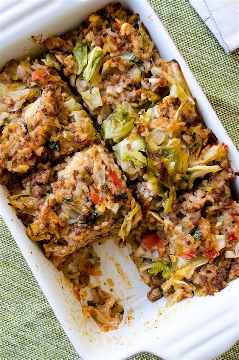 UNSTUFFED CABBAGE CASSEROLE - (Free Recipe below) | Healthy casserole recipes, Recipes, Cabbage ...