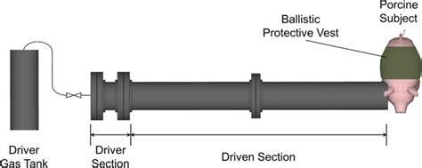 Shock tube and test setup schematic. | Download Scientific Diagram