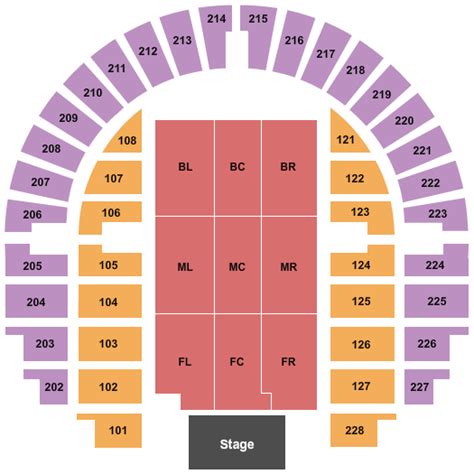 Bell County Expo Center Seating Chart & Maps - Belton