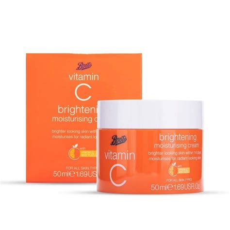 Boots Vitamin C Brightening Moisturizing Cream – (50ml)
