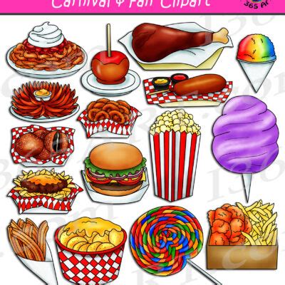 carnival food clipart Archives - Clipart 4 School