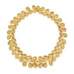 Gold and Diamond 'Coffee Bean' Necklace, France | Magnificent Jewels | Jewelry | Sotheby's