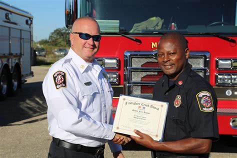 Unsung Heroes Presented With Firefighters Creed Awards