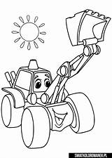 Koparka Kolorowanki Koparki Bagger Excavator Kolorowanka Pixers Druku  sketch template