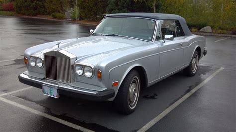 Vintage Rolls Royce Convertible