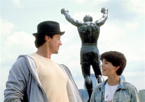 (PHOTOS) See Sage Stallone at age 14 in Dad's 'Rocky V'