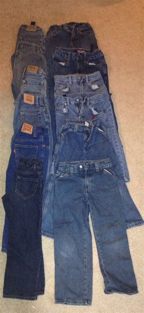 12 pairs Boys Jeans size 6 in Lee_sells' Garage Sale Hazel Green, AL