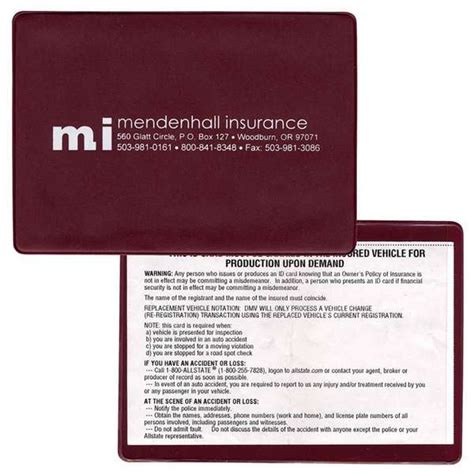 Insurance Card Holder | Deluxe