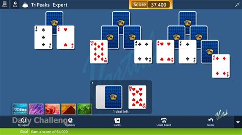 Microsoft Solitaire Collection - TriPeaks [Expert] | May 3rd 2020: Earn ...