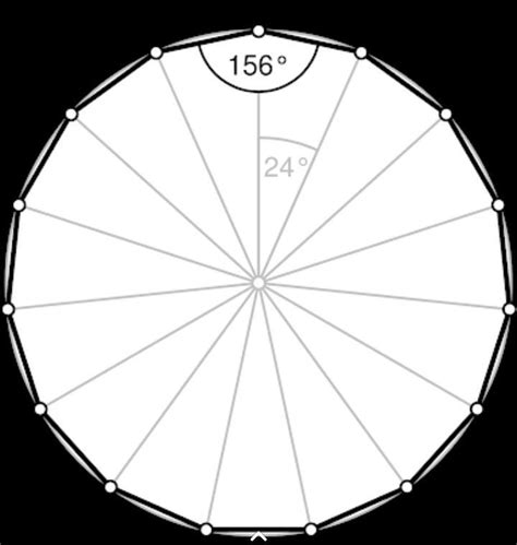 What is the measure of each interior angle of a regular 15 sided polygon ? - brainly.com