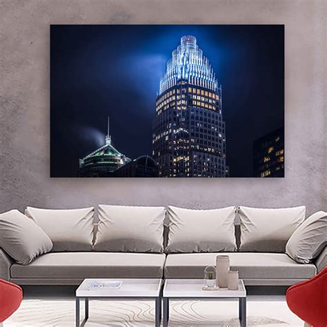 Bank of America Corporate Center Charlotte Wall Art - Zapwalls