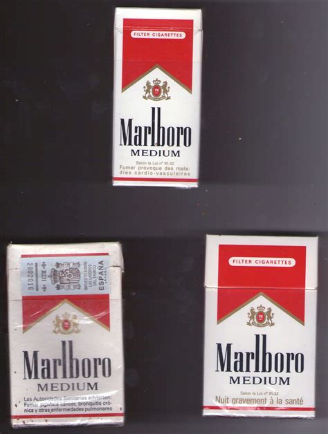 Ma Collection de paquets de cigarettes: MARLBORO