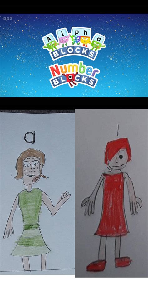 Humanized Alphablocks and Numberblocks by Neverlander123 on DeviantArt