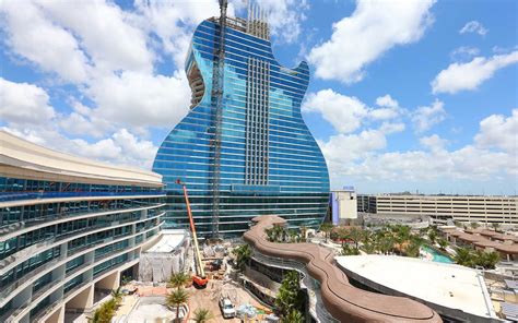 Hard Rock's First Guitar-shaped Hotel Will Have Swim-up Suites and a 7,000-seat Concert Venue