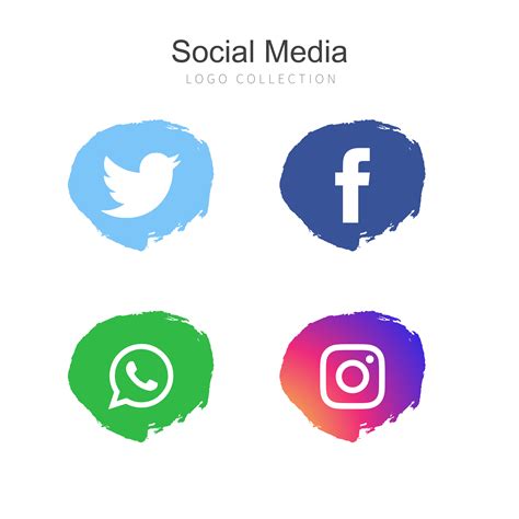 Popular Social Media logo collection - Download Free Vectors, Clipart Graphics & Vector Art