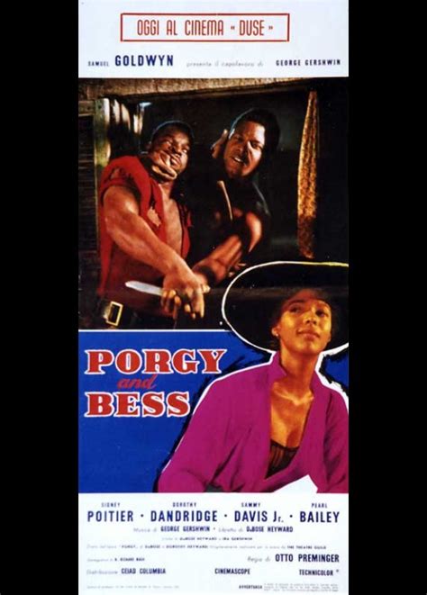 poster PORGY AND BESS Otto Preminger - CINESUD movie posters