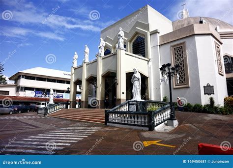 Facade and Entrance of the Antipolo Cathedral or Our Lady of Peace and ...