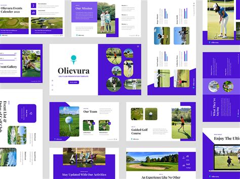 Olievura - Golf Club & Sport Google Slides Template by IllimiteDesign ...