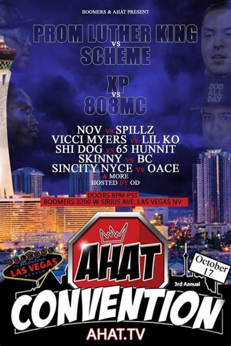 AHAT Convention 2015 - AHAT | Battle Rap Event | VerseTracker