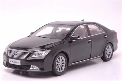 1:18 Diecast Model for Toyota Camry 2012 Black Alloy Toy Car Miniature Collection Gifts -in ...