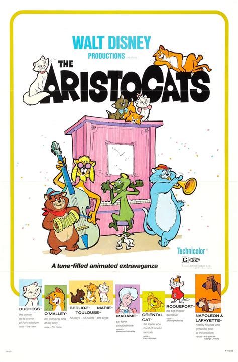 The Aristocats - animated film review - MySF Reviews