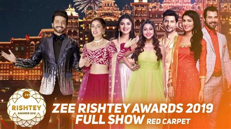 Zee Rishtey Awards 2019 Full Show | Red Carpet | Zee TV Awards Show 2019 - YouTube