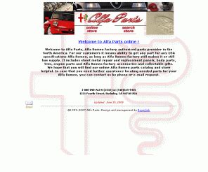 Alfapartscatalog.com: Alfa Parts Catalog - Alfa Romeo parts online store