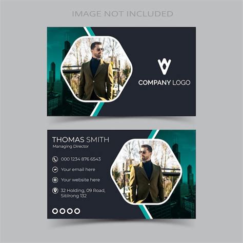 Premium Vector | Modern and professional business card template