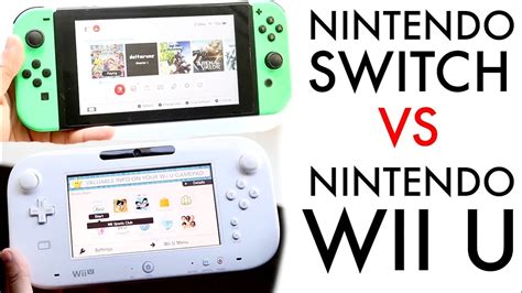 Nintendo Switch Vs Nintendo Wii U In 2023! (Comparison) (Review) - YouTube