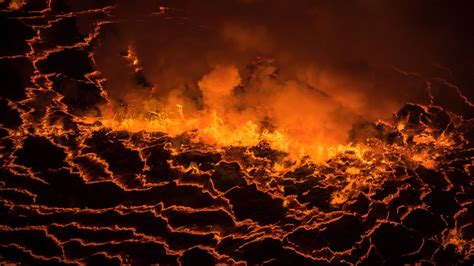 Africa's deadly 1000C fire lake - BBC Travel