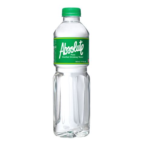 Absolute Distilled Drinking Water (500ml x 24 bottles)