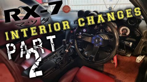 Mazda Rx7 Fd3s Efini Interior modification Changes PT2 - YouTube