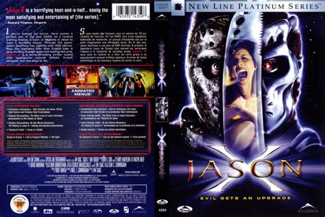 Jason X (2001) R1 DVD Cover - DVDcover.Com