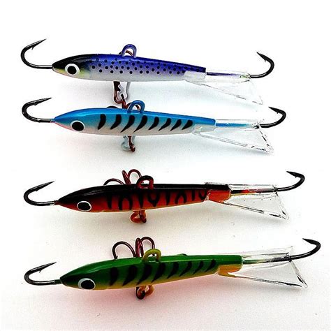 1 Pcs 8.3cm 18g winter Ice Fishing Lure Minnow Hard Bait Artifical Lure ...