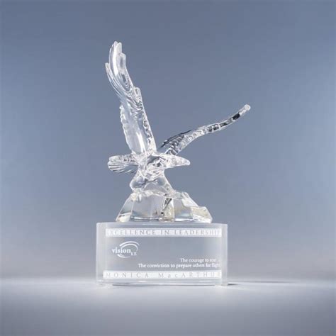 Crystal Eagle Awards and Trophy | Free Engraving | FineAwards