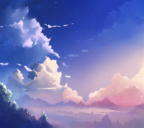 Anime Sky Wallpapers - Wallpaper Cave