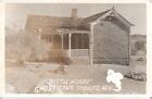 Vintage 1940s RHYOLITE Nevada Real Photo RPPC Postcard "BOTTLE HOUSE ...